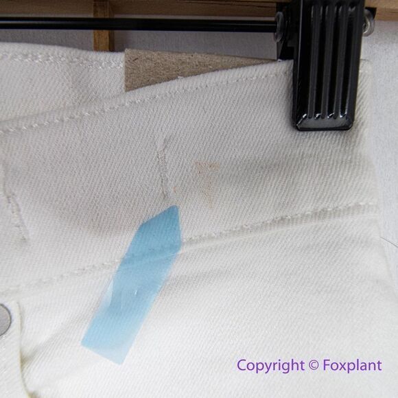 NEW Madewell Mid-Rise Perfect Vintage Straight Jean in Tile White, 25 - Picture 7 of 16